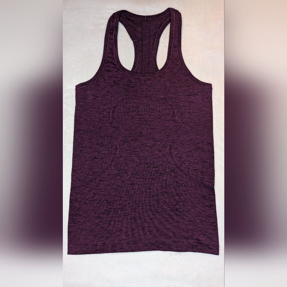 lululemon athletica Racerback Tank Top in Rich Plum